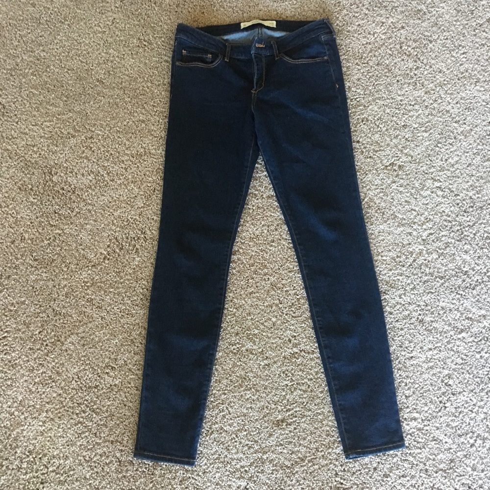 Abercrombie Dark Wash Skinny Jeans